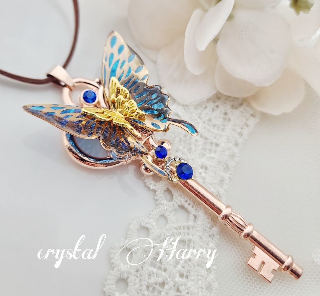 【宝石蝶の魔法鍵】~金蒼~