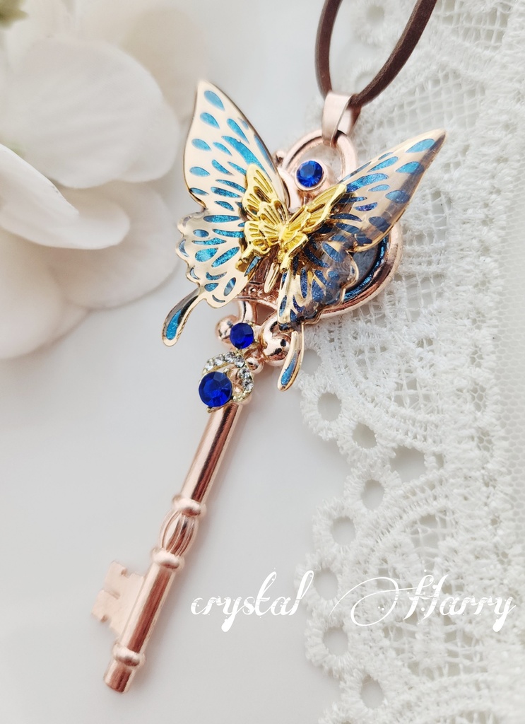 【宝石蝶の魔法鍵】~金蒼~