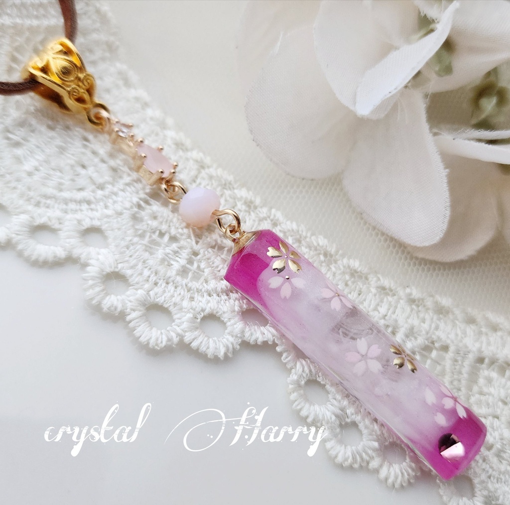 【季節の香水瓶】~桜雪~