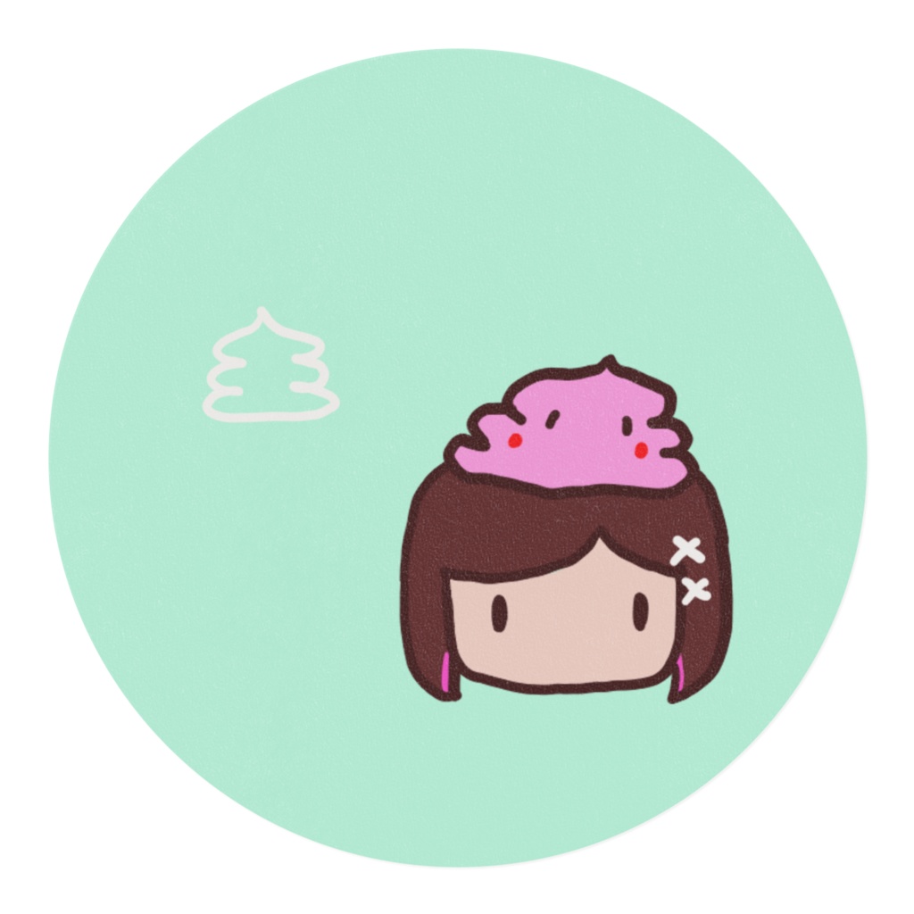 おしりマスキングテープ(3色)