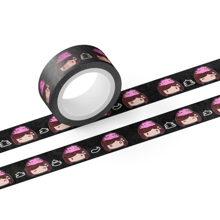 おしりマスキングテープ(3色)