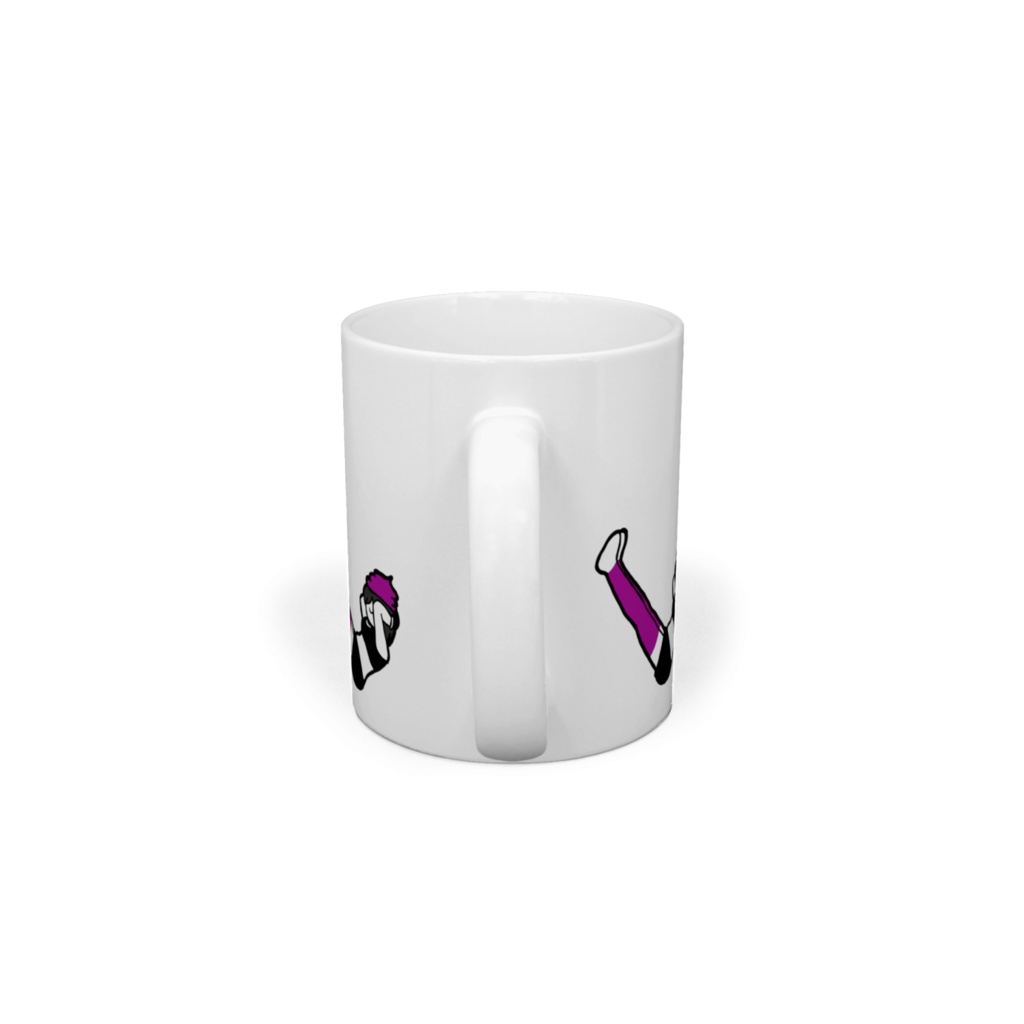 V字おしりマグカップ