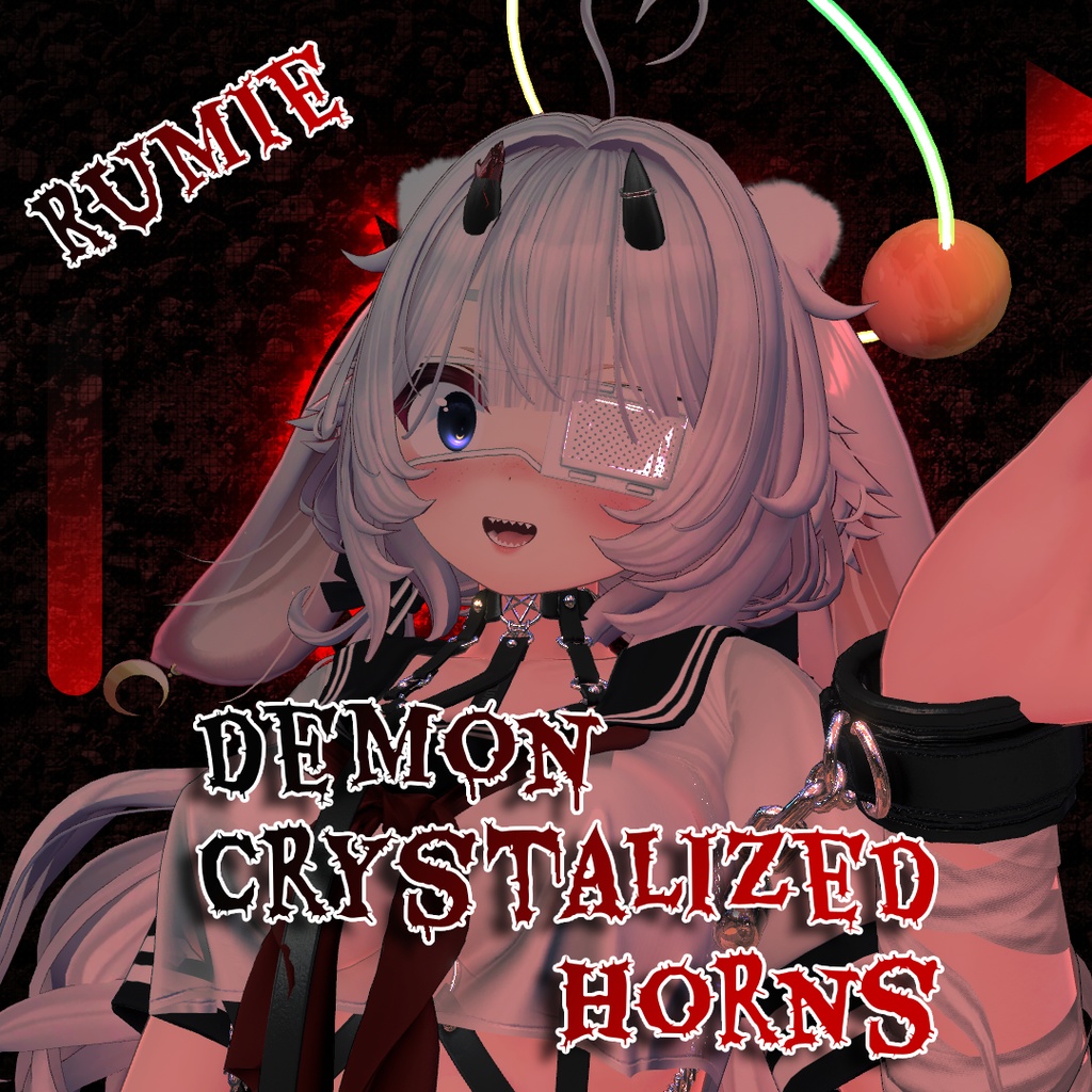 ⛧𝔻𝕖𝕞𝕠𝕟 ℂ𝕣𝕪𝕤𝕥𝕒𝕝𝕚𝕫𝕖𝕕 ℍ𝕠𝕣𝕟𝕤 ⛧