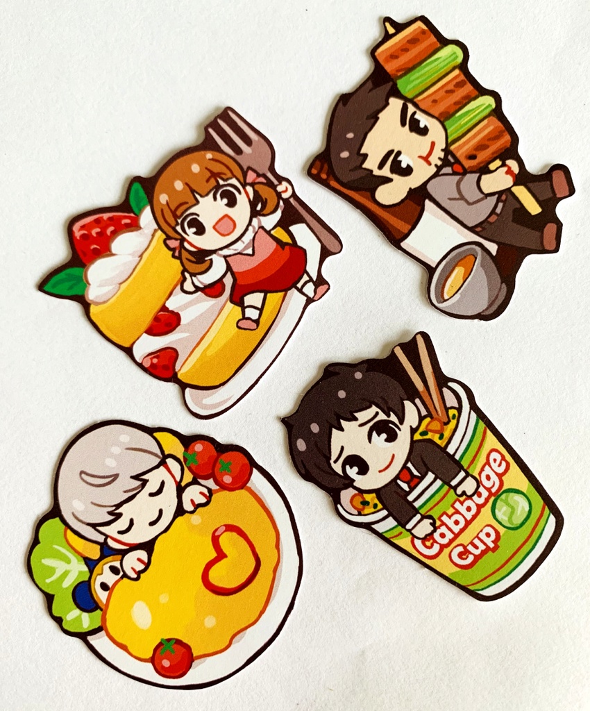 堂島家ステッカーセット