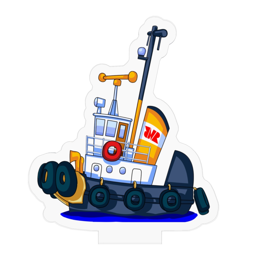 アクリルフィギュア "補助汽船 鉄栄丸"