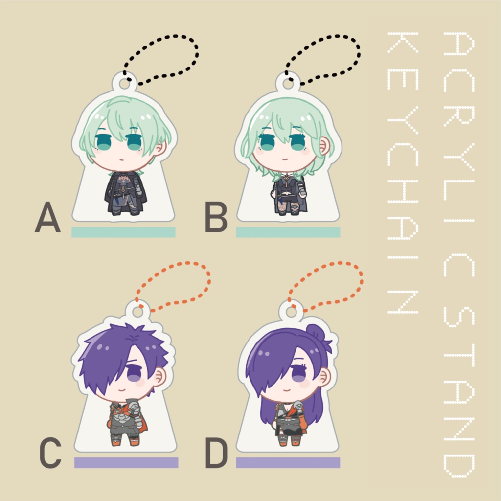 風花主人公ズアクリルスタンド