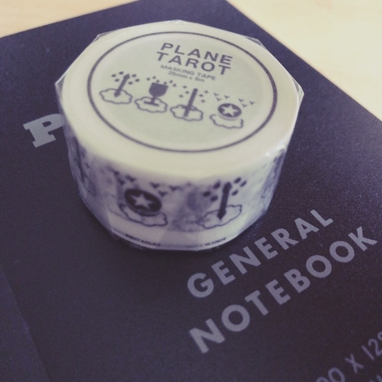 「PLANE TAROT」スート柄マスキングテープ