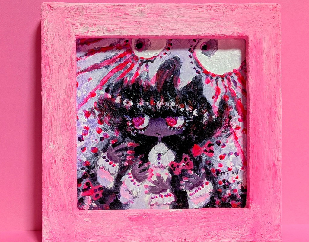 額付き原画 Framed original painting