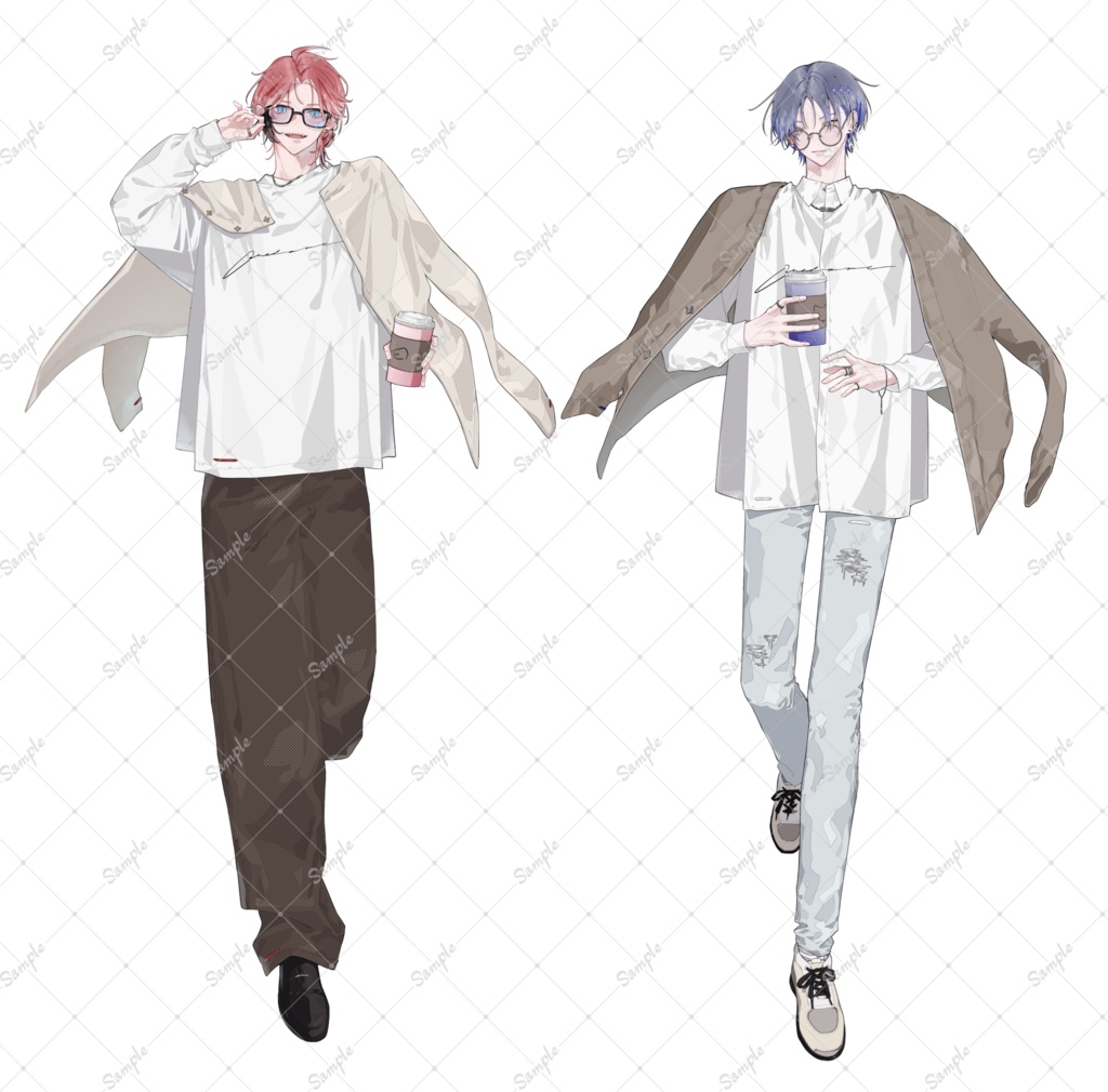 【非公式】🦖🐺アクリルスタンド🌸