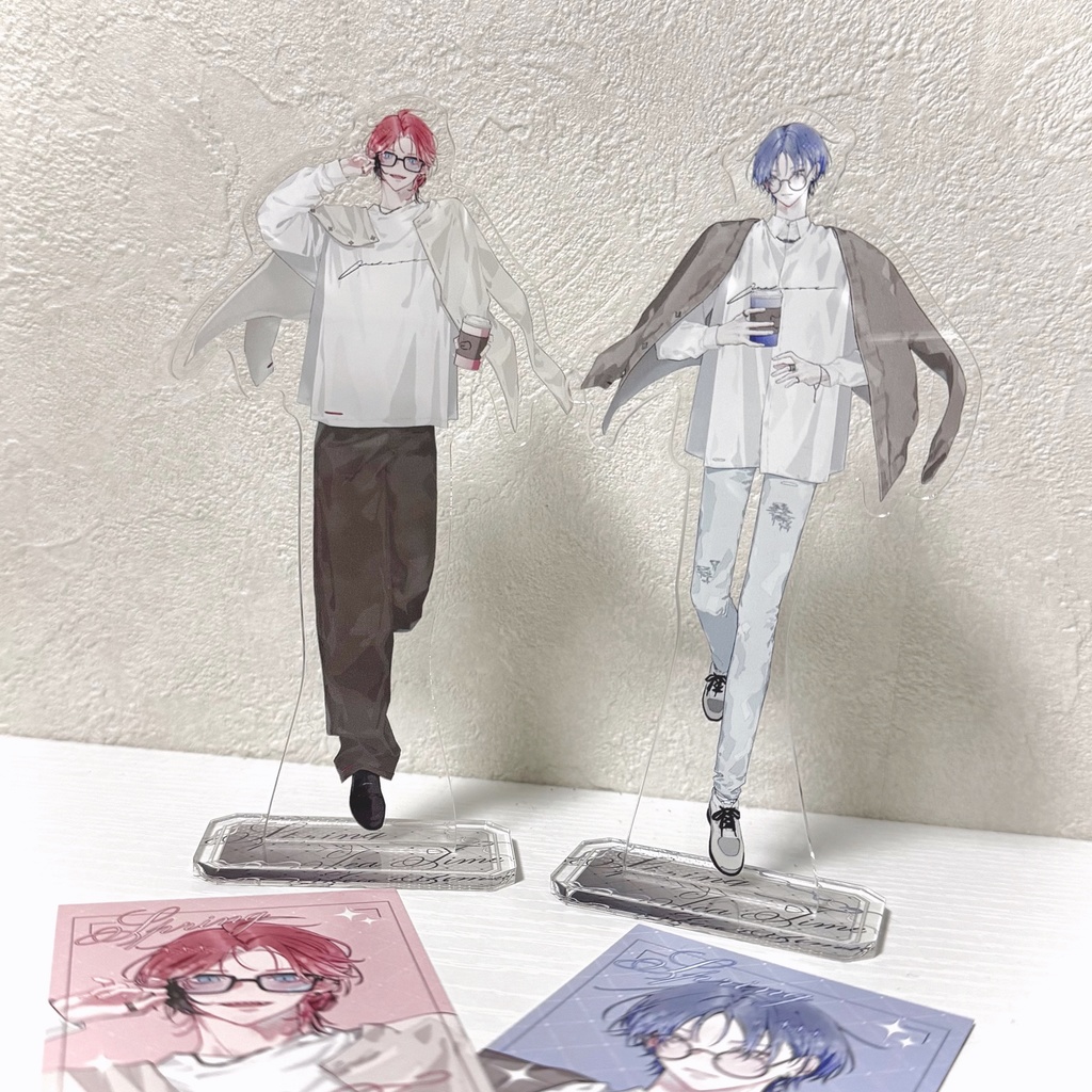 【非公式】🦖🐺アクリルスタンド🌸