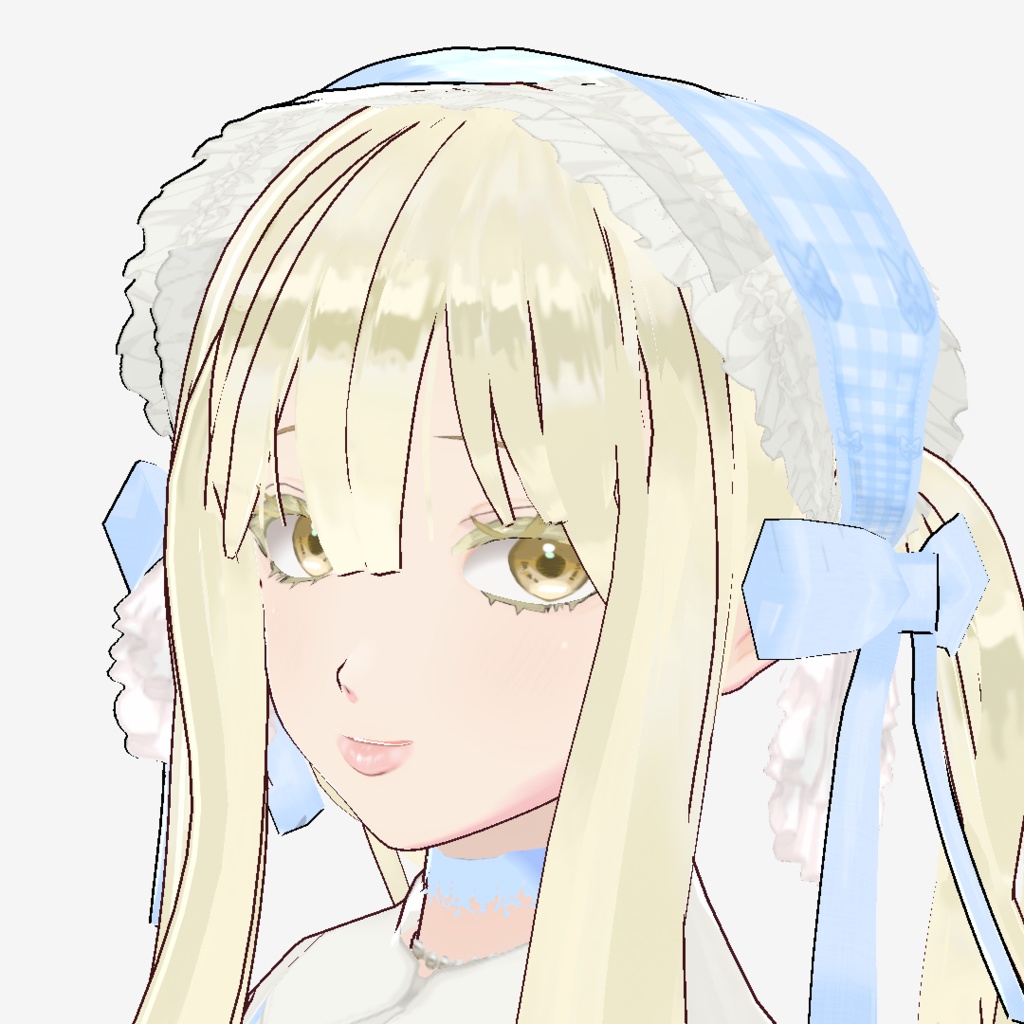 SPRINGシリーズ ピクニックドレス(スカイブルー)セット