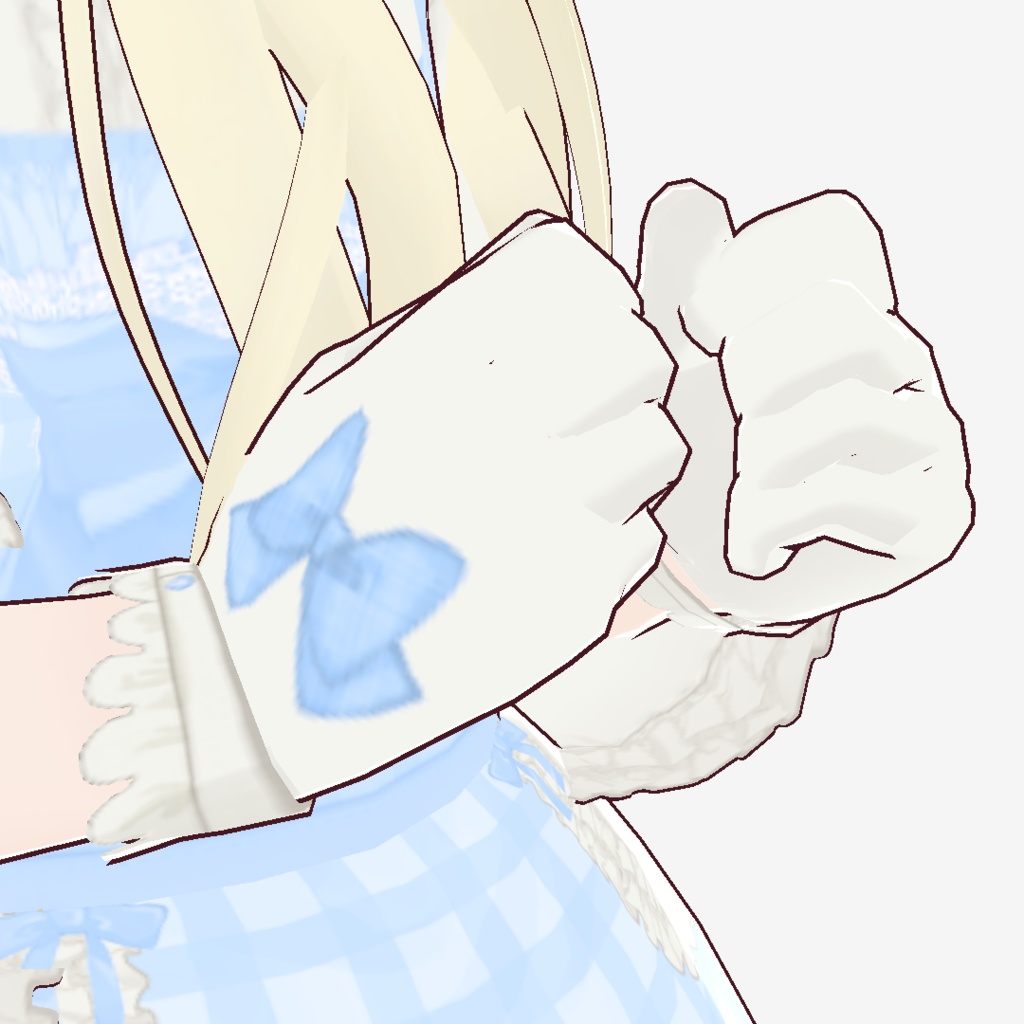 SPRINGシリーズ ピクニックドレス(スカイブルー)セット