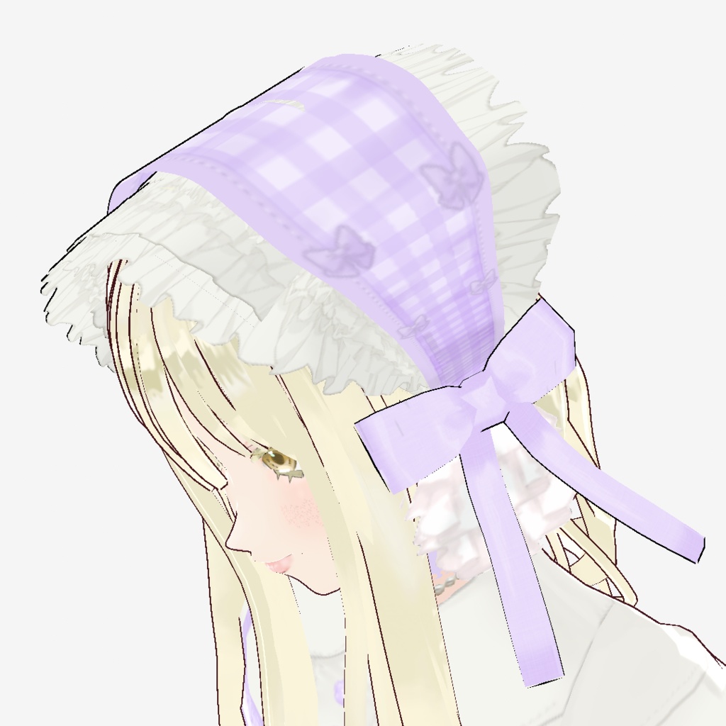 SPRINGシリーズ  ピクニックドレス(パープル)セット