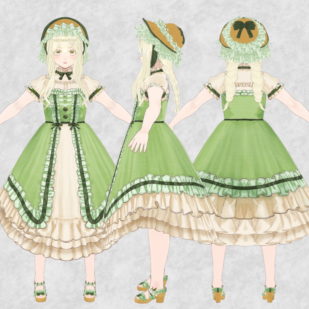 【一種類無料!】スズランドレスセット 【Lunest】-suzurandress