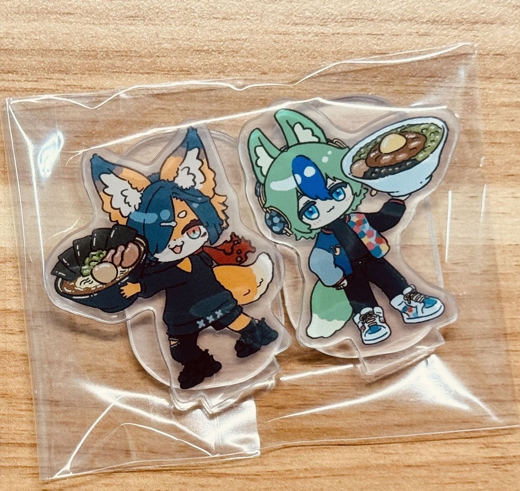 飯テロStrollZアクスタ