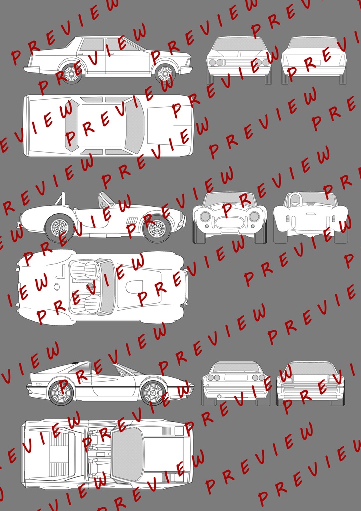 Vehicle Images (various) 車両の素材