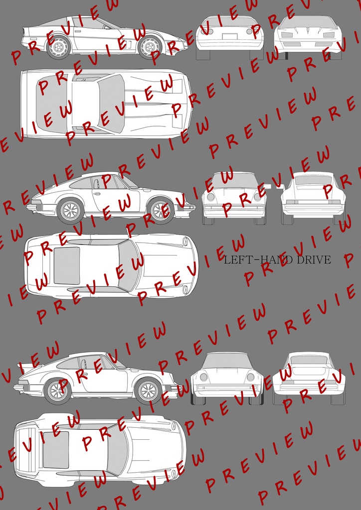Vehicle Images (various) 車両の素材