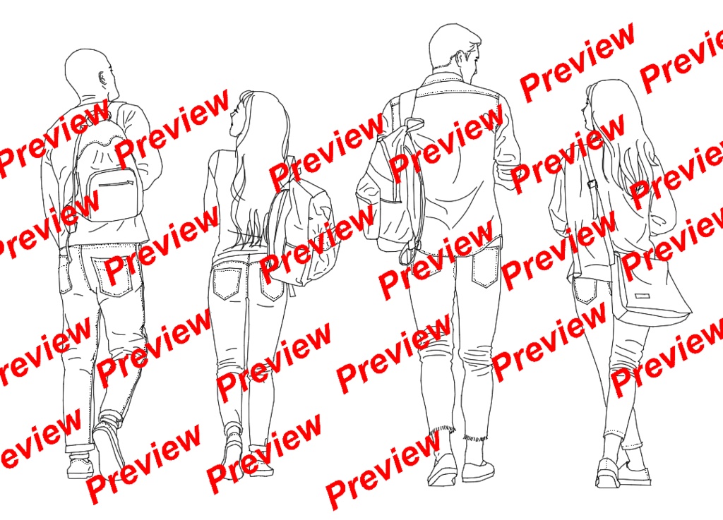 人の素材 (1) People images (1)