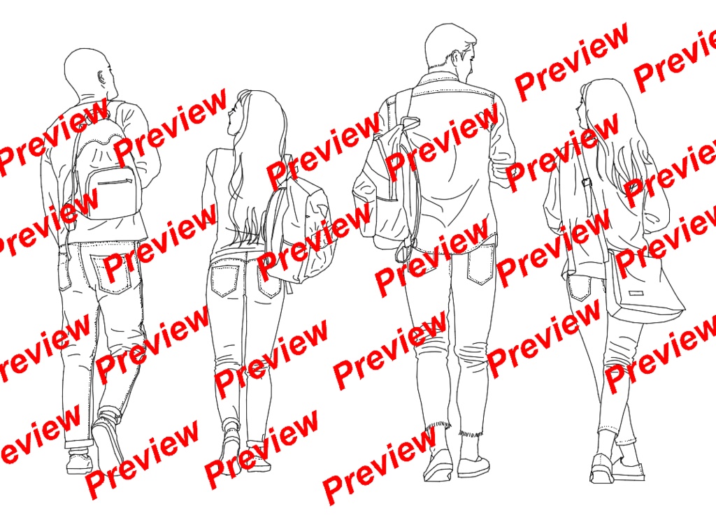 人の素材 (1) People images (1)