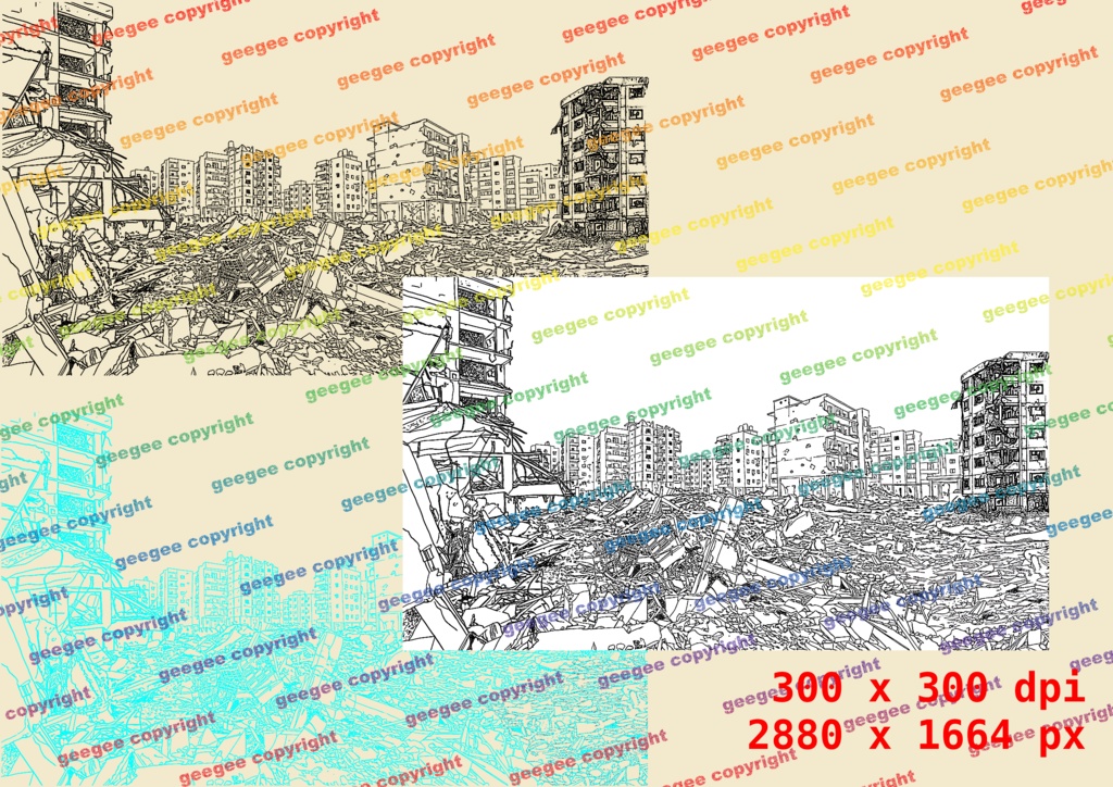 建物 / 廃墟の素材