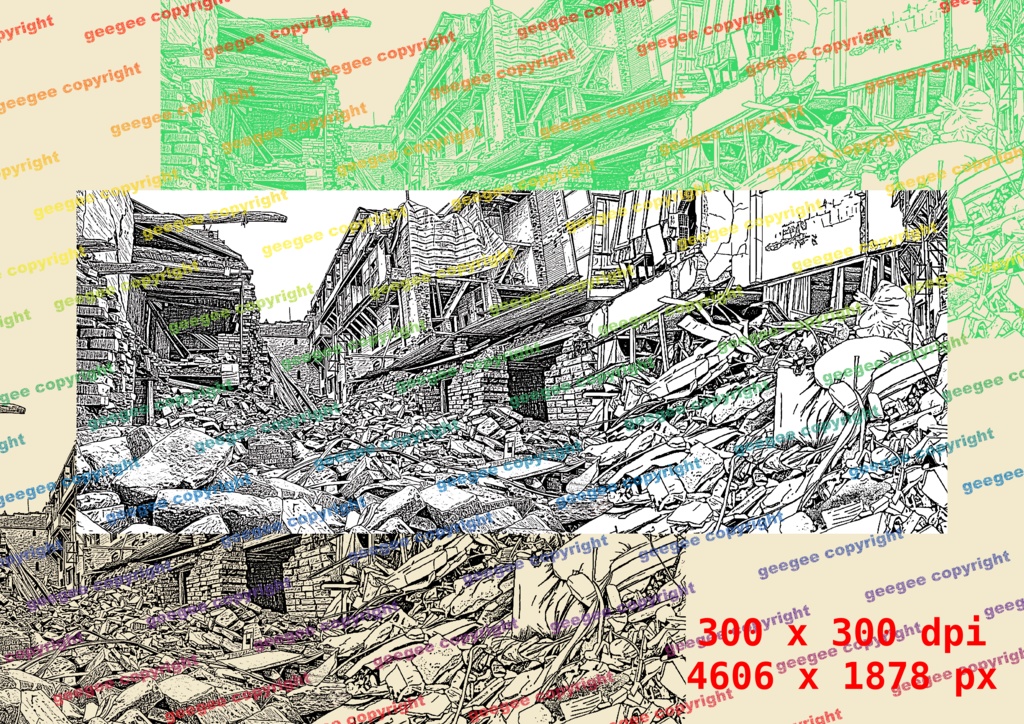 建物 / 廃墟の素材