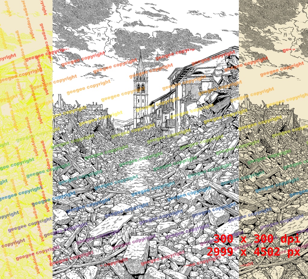 建物 / 廃墟の素材