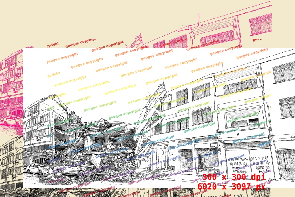 建物 / 廃墟の素材