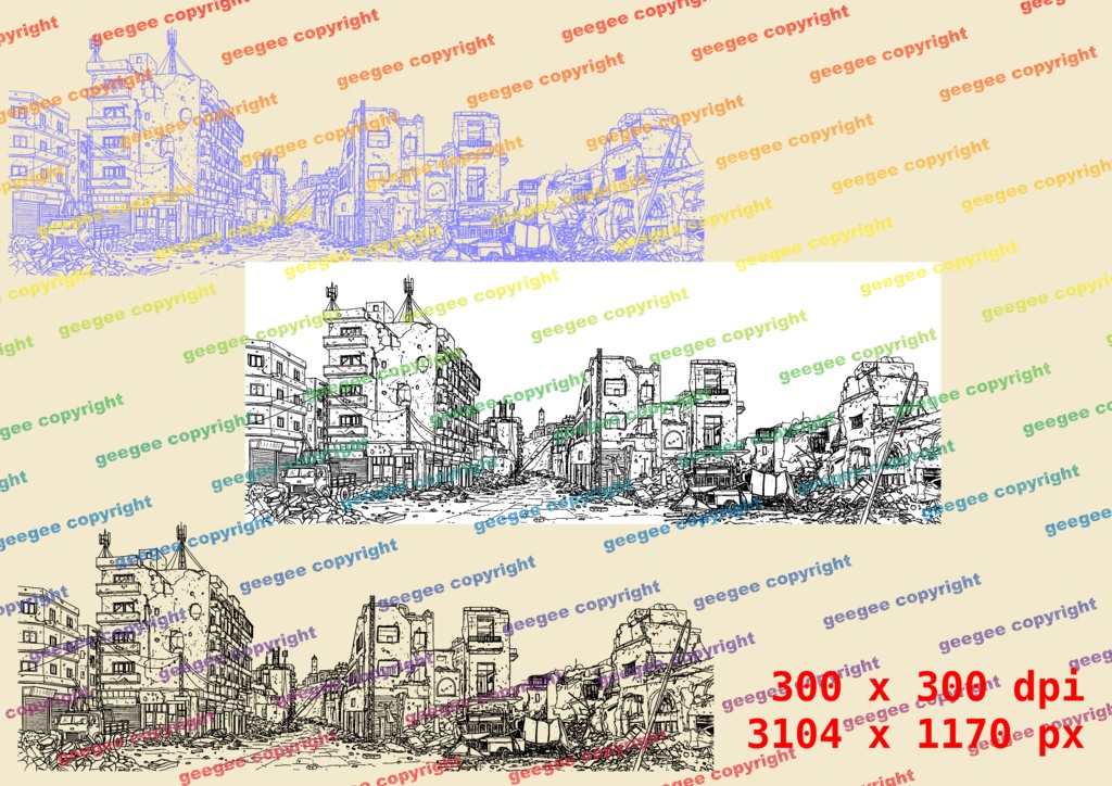 建物 / 廃墟の素材