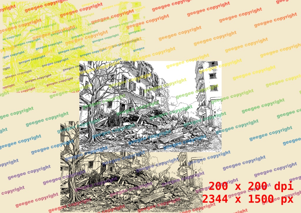 建物 / 廃墟の素材