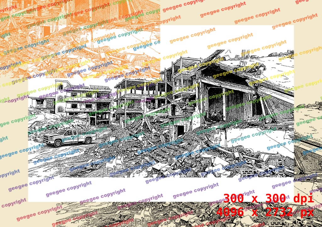 建物 / 廃墟の素材