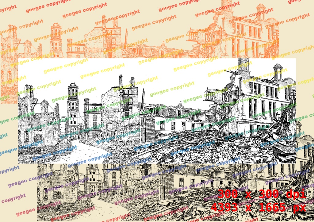 建物 / 廃墟の素材