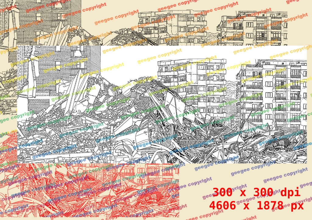 建物 / 廃墟の素材