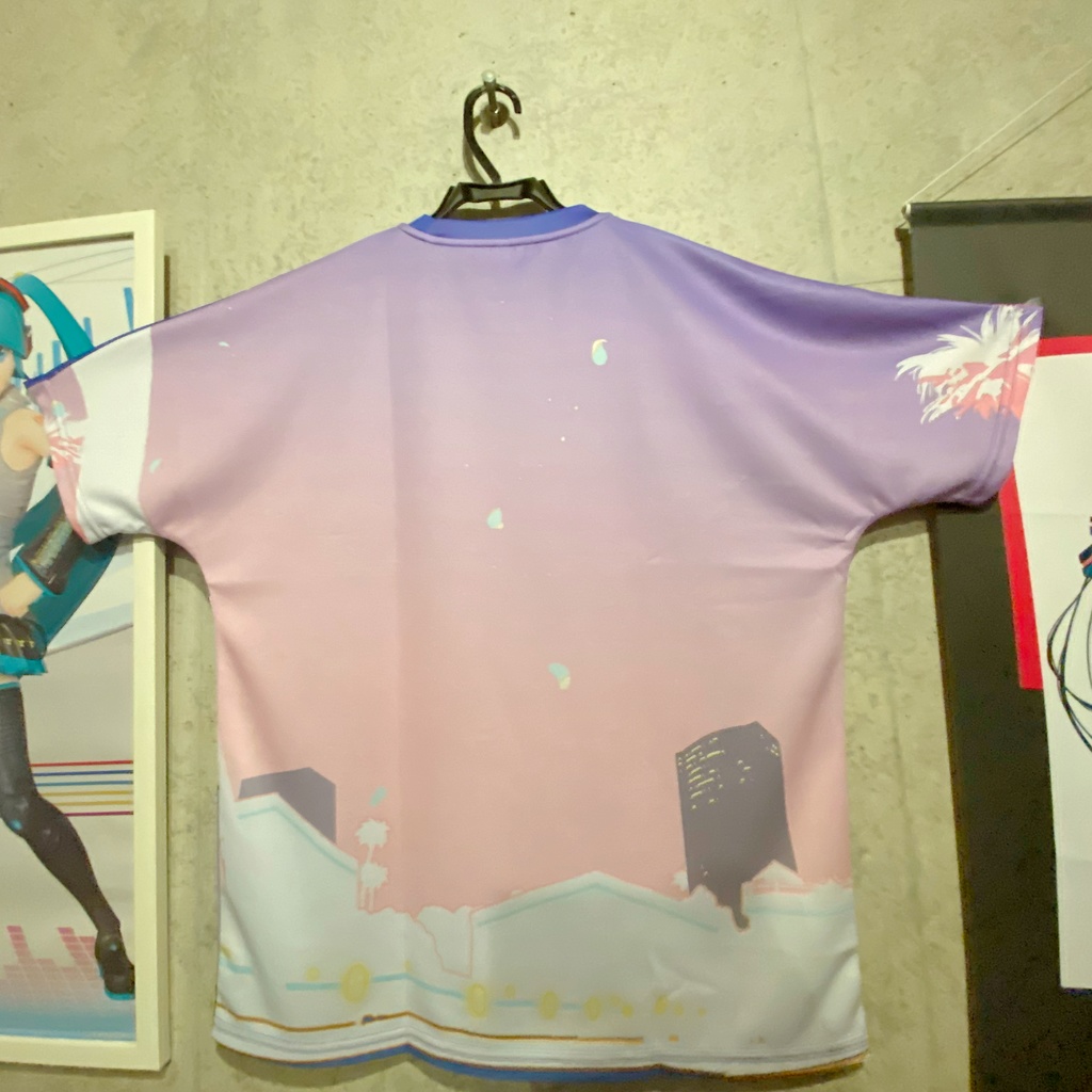 ツナガルミライ 2021 online フルグラフィックTシャツ(ミク・KAITO)