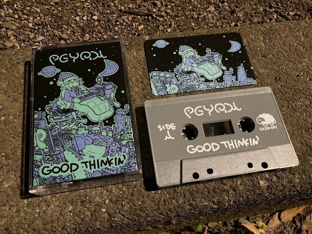 PEYODA 1st Album "Good Thinkin'"（カセット+DLカード）