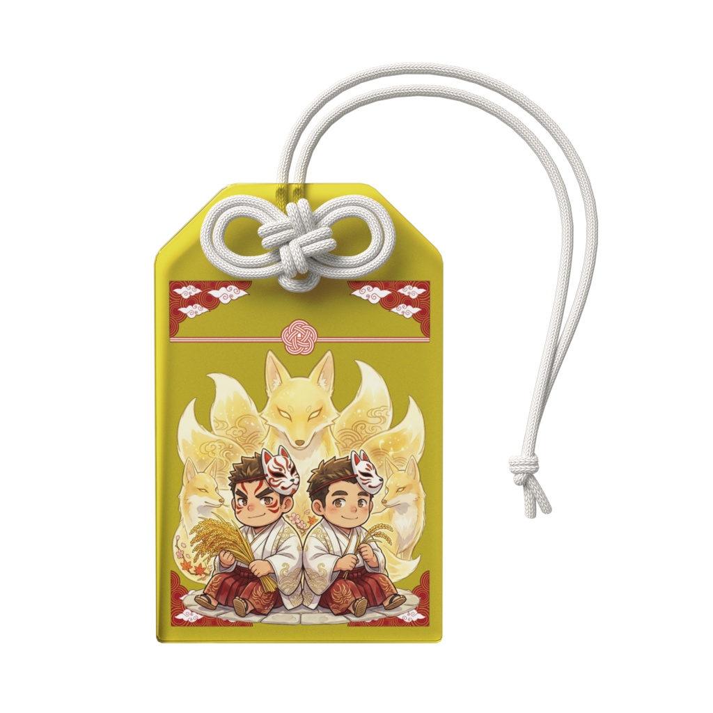 アクリル御守 現代風神様〜宇迦之御魂神〜