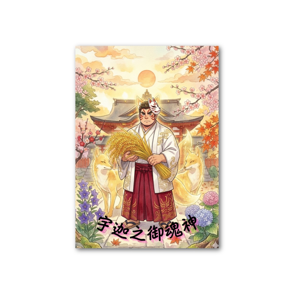 宇迦之御魂神　フォト風カード