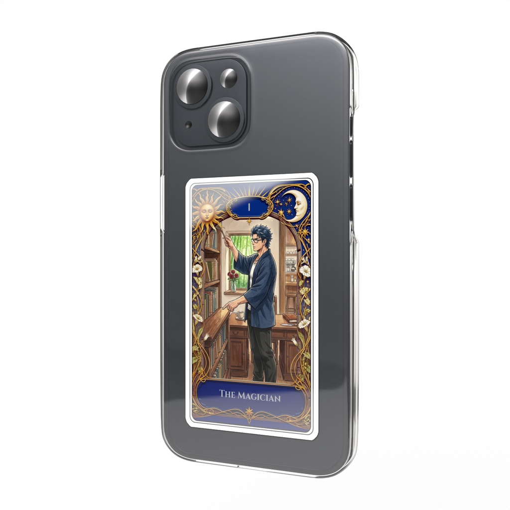 【スマホ用】タロットカードのシールー魔術師ー