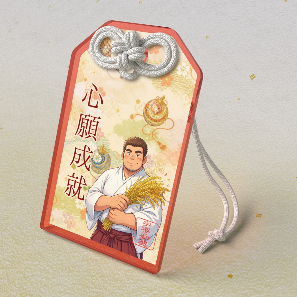 アクリル御守ー宇迦之御魂ー(現代にやってきた神様)