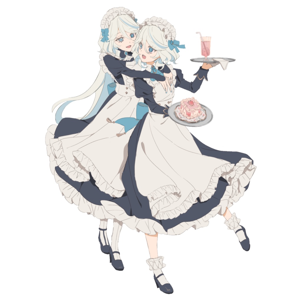 フォカロルス＆フリーナ　メイドアクスタ