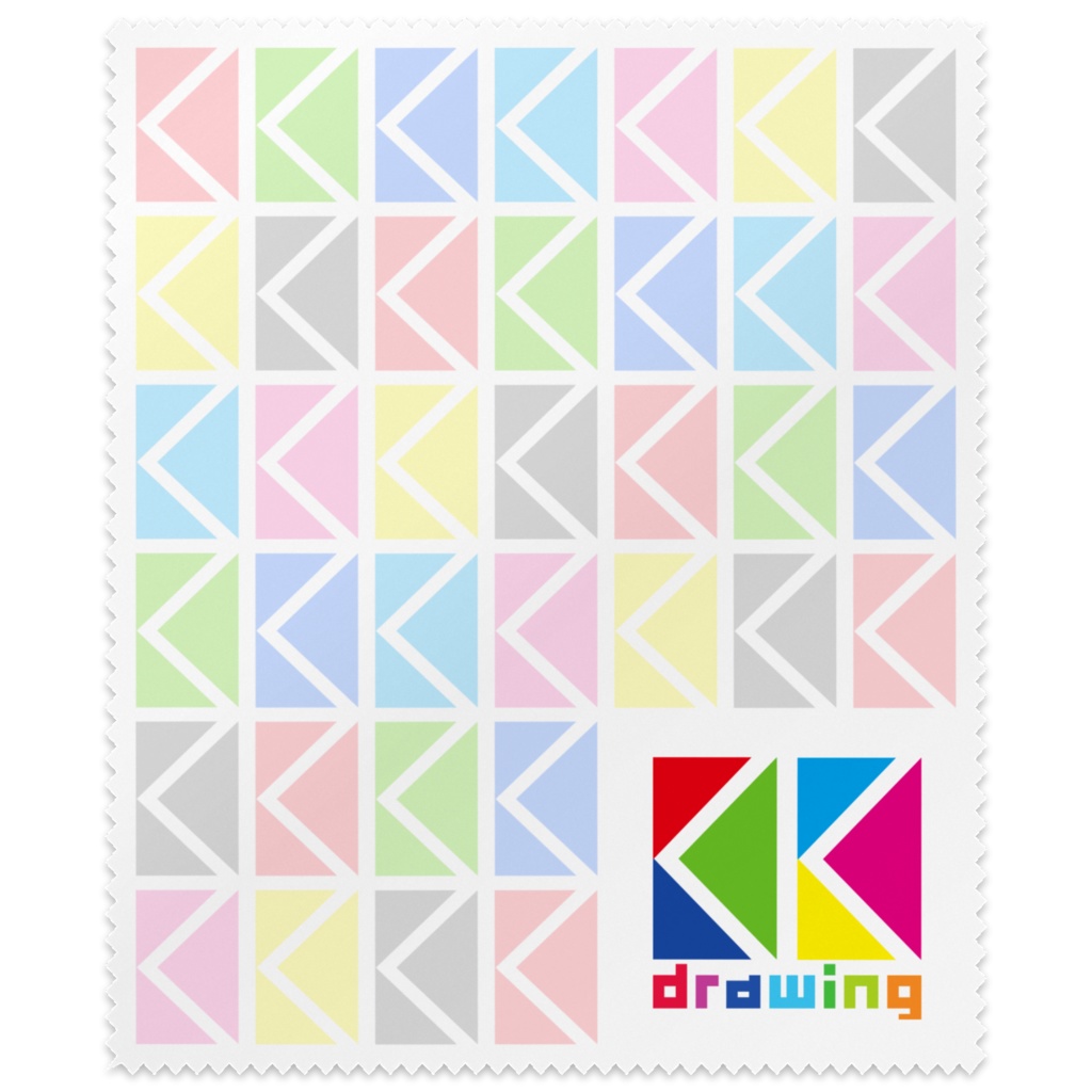 マイクロファイバークロス - KK drawing ロゴ