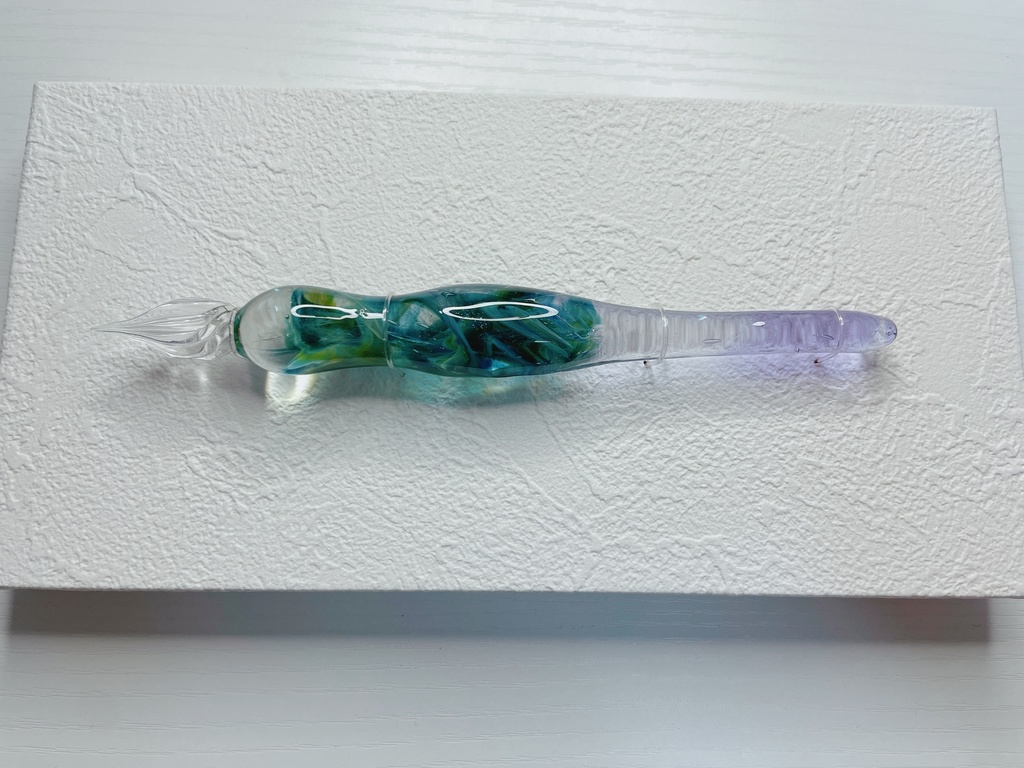 透明宇宙のガラスペン