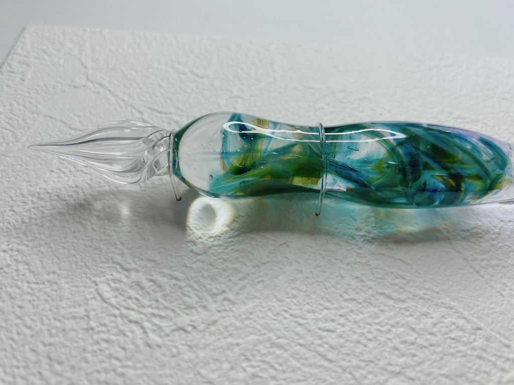 透明宇宙のガラスペン