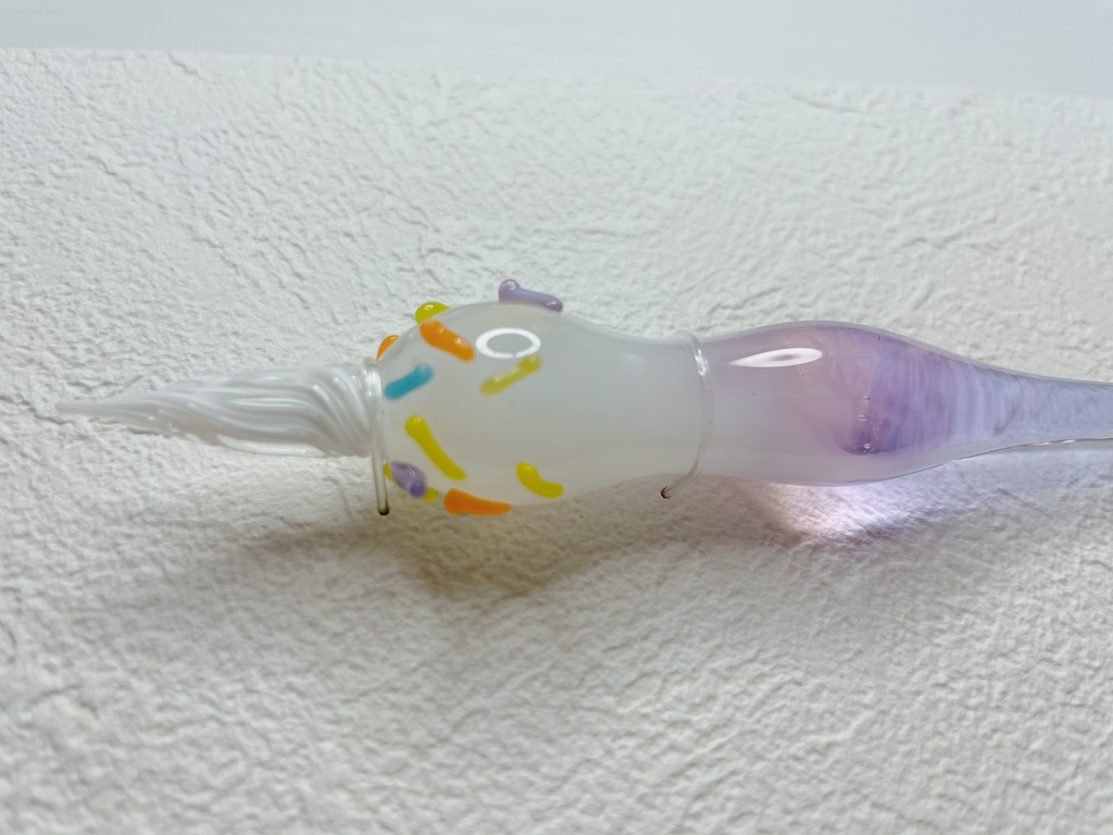 アイスクリームのガラスペン