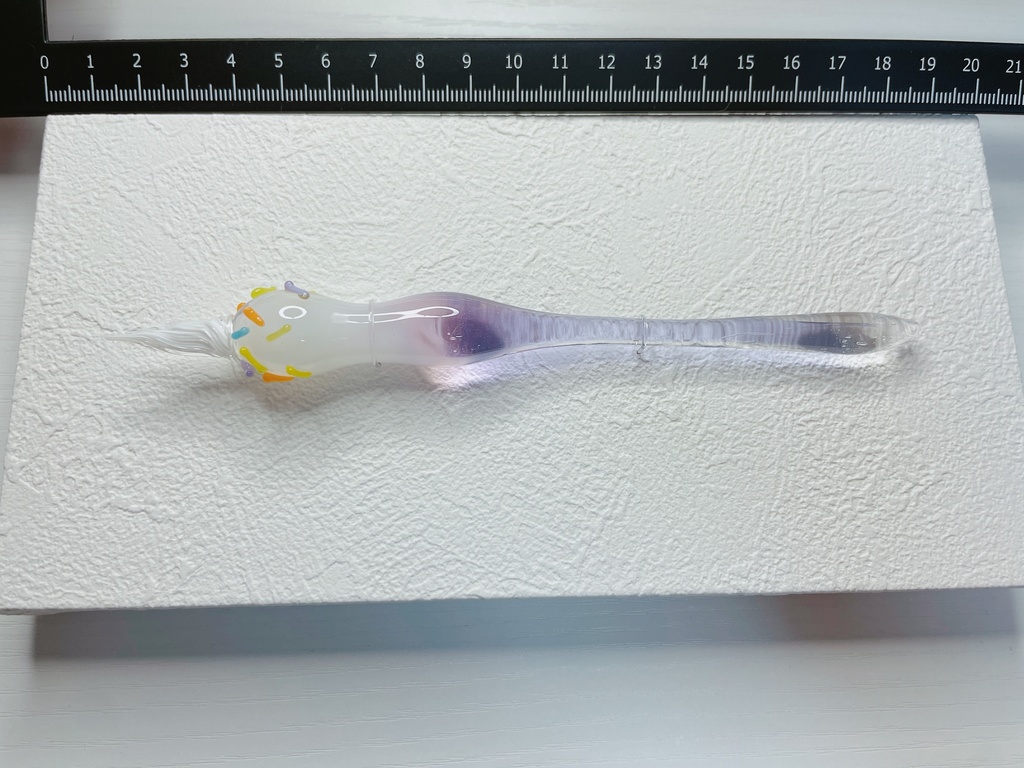 アイスクリームのガラスペン