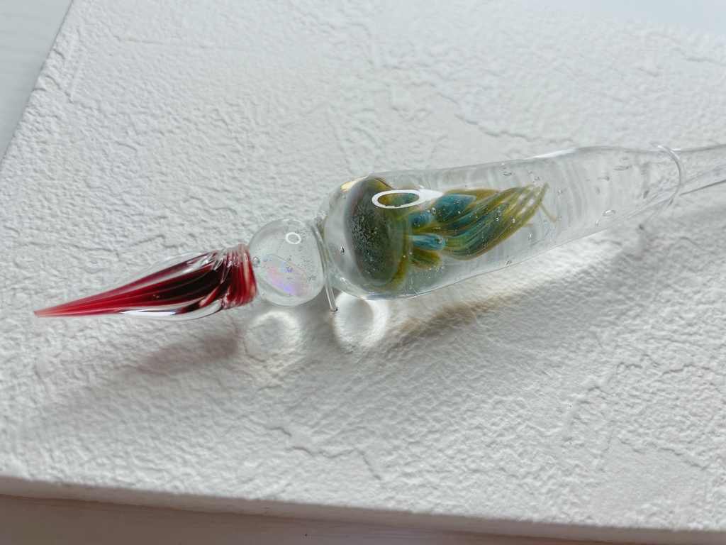 くらげガラスペン