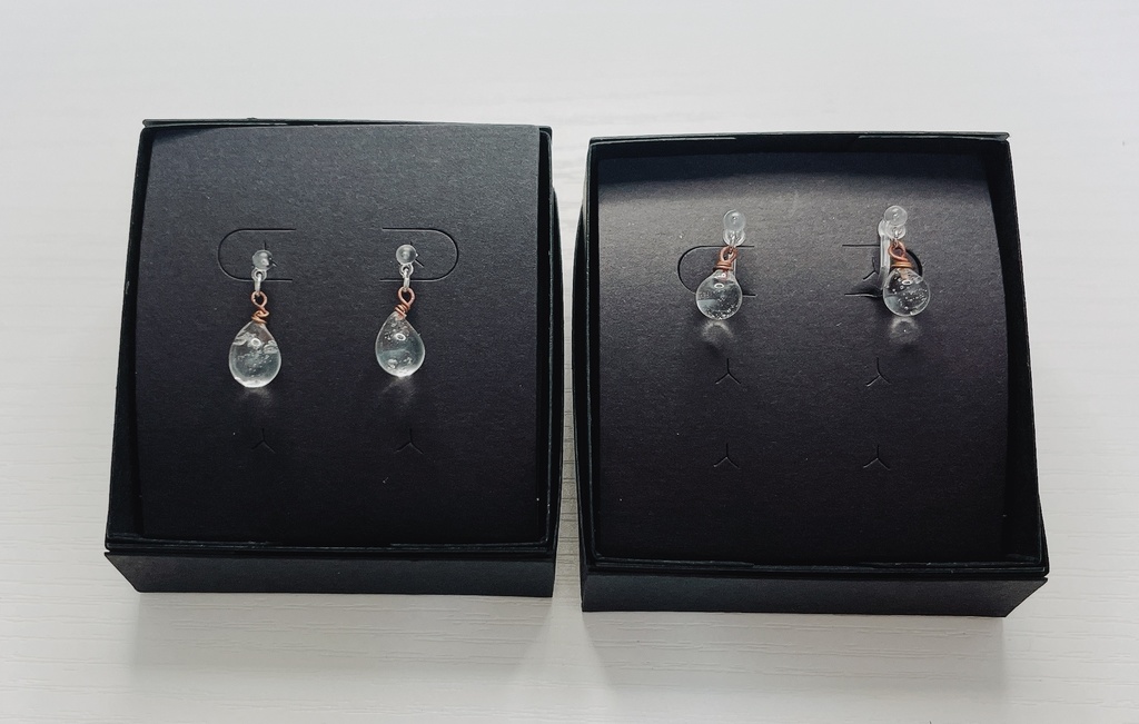 雫玉ピアス(イヤリング)