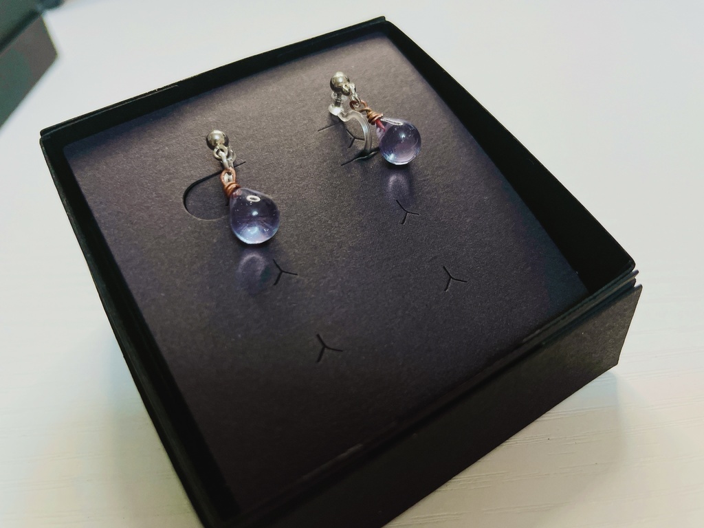 雫玉ピアス(イヤリング)