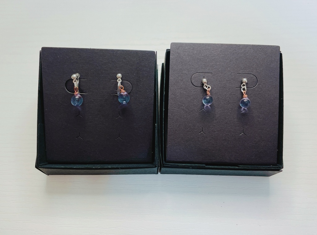 雫玉ピアス(イヤリング)