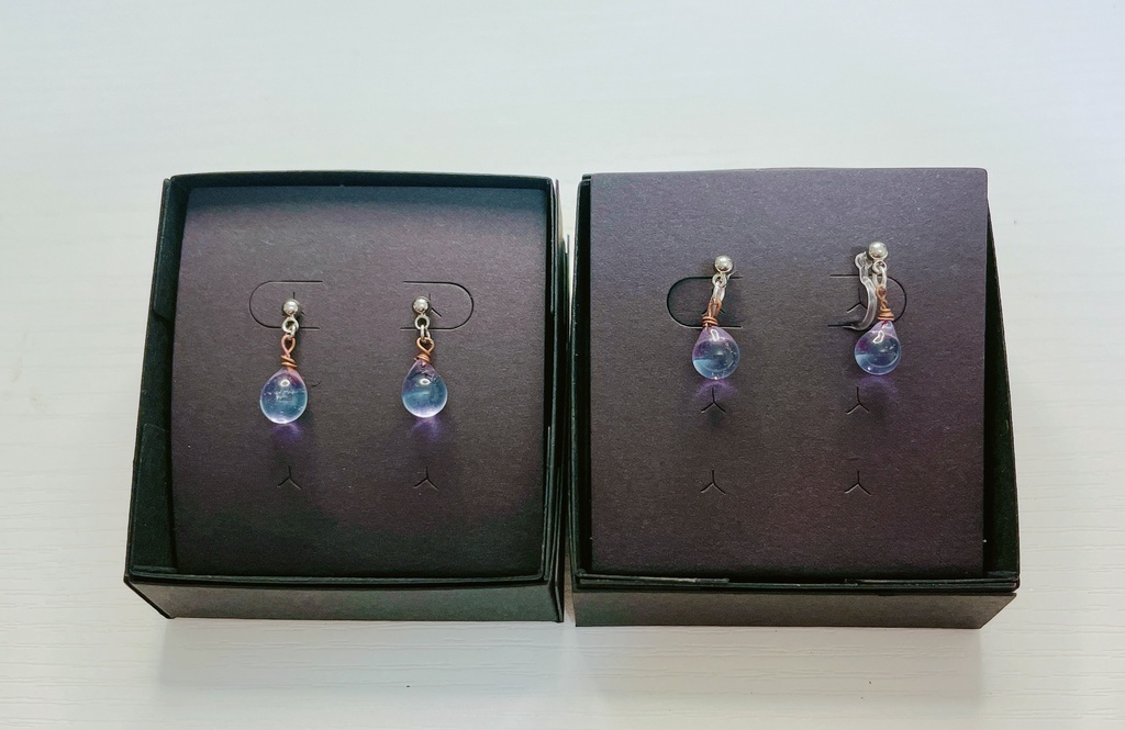 雫玉ピアス(イヤリング)