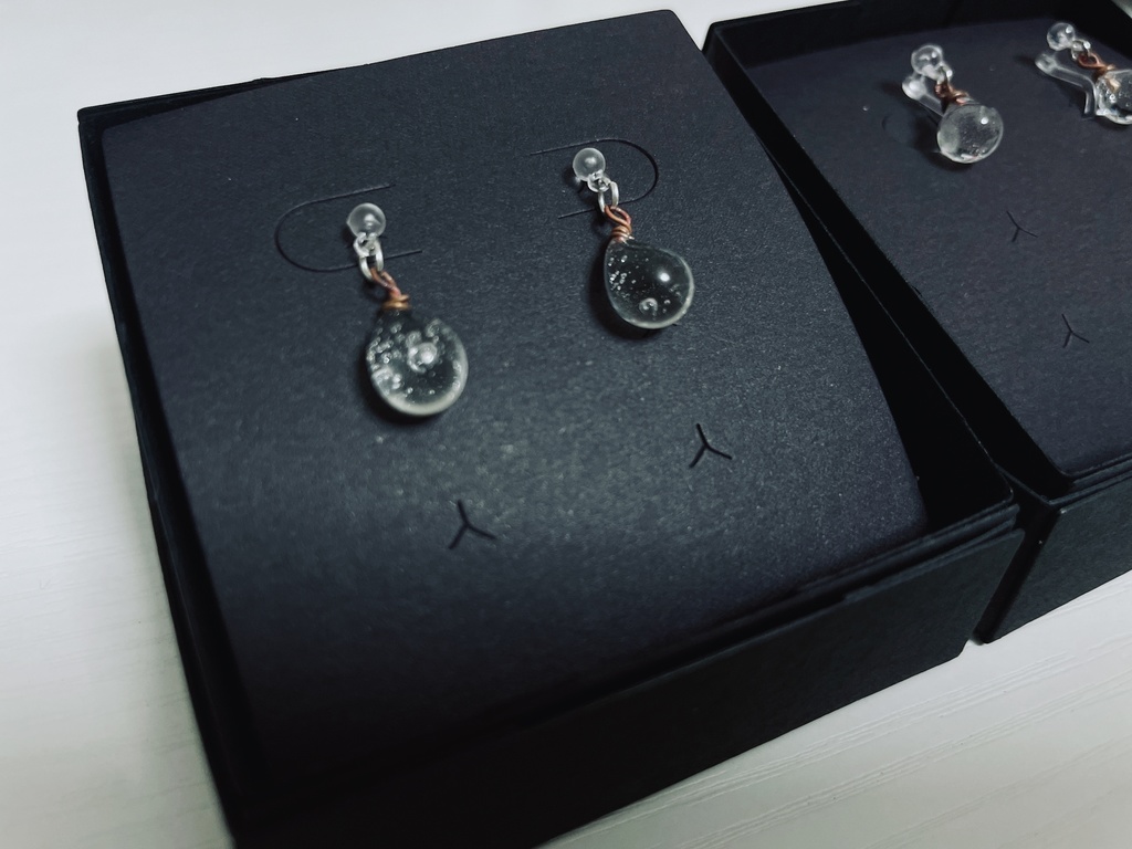 雫玉ピアス(イヤリング)